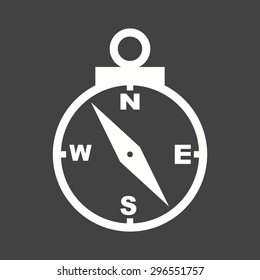 Compass, map, navigation icon vector image. Can also be used for construction, interiors and building. Suitable for use on web apps, mobile apps and print media.
