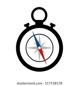 compass maritime device icon