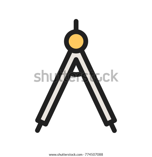 Compass Maths Circle Stock Vector (Royalty Free) 774507088 | Shutterstock