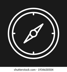 Compass, navigate, positions icon vector image. Can also be used for Navigation. Suitable for use on web apps, mobile apps and print media.