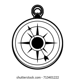 compass navigation icon image 