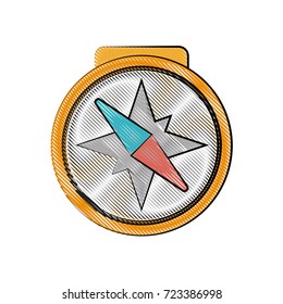 compass navigation icon image 