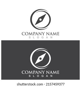 compass navigation icon vector illustration template design