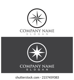 compass navigation icon vector illustration template design