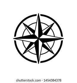 Compass navigation icon vector templates