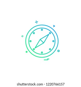 compass navigation safari travel icon