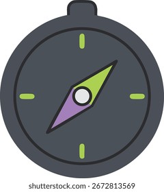 Navegação de bússola guia orientação aventura viagem