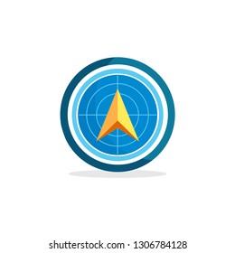 Compass Navigation Vector Logo