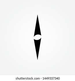 Compass Needle Icon. Direction Icon