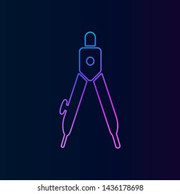 Compass nolan icon. Simple thin line, outline vector of Education icons for UI and UX, website or mobile application