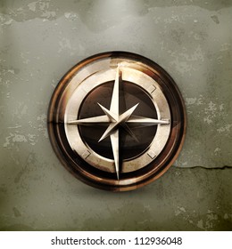 Compass, old-style vector