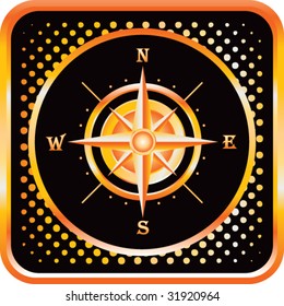 compass on web button