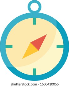 Compass, orientation, cardinal points, location, direction icon. High quality flat icon for website and mobile apps. Vector illustration on a white background.