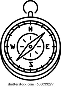 compass outline icon