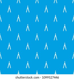 Compass pattern vector seamless blue repeat for any use