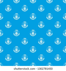 Compass pattern vector seamless blue repeat for any use