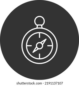 Kompass Pixel Perfect Detail-Symbol