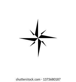 compass  point icon vector