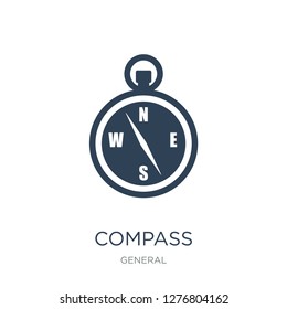 compass pointing south east icon vector on white background, compass pointing south east trendy filled icons from General collection, compass pointing south east vector illustration