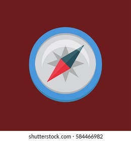 compass red