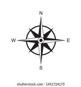 compass rose icon vector illustration