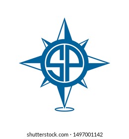 Compass Rose, Lighthouse Logo, Coastal Logo