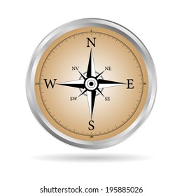 compass rose - vector