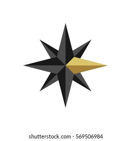 Compass Rose vector Logo Template Illustration Design. Vector EPS 10.