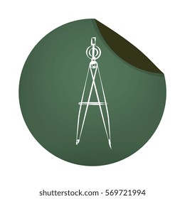 compass school supply icon