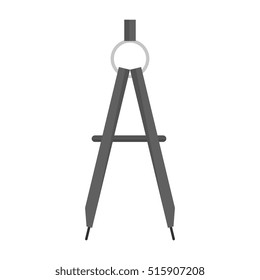 compass school supply isolated icon