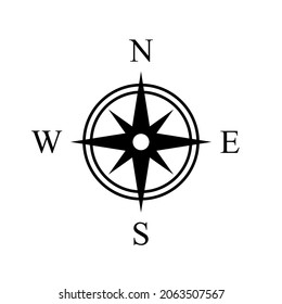 Compass Sign Icon Clipart Image Isolated Stock Vector (Royalty Free ...