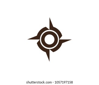 Compass signs and symbols logo  vector app icons - 
