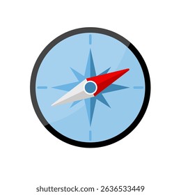 Compass –  simple vector illustration	