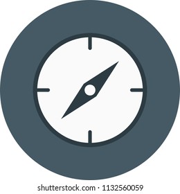 Compass Solid Icon