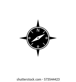 Compass solid icon, travel & tourism, wind rose and navigation, a filled pattern on a white background, eps 10.
