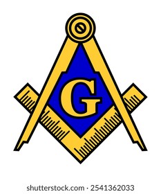 Brújula Cuadrado Illuminati Masón Masónico Masón Masonería Conspiración Club de Regla Sociedad Secreta Logotipo Iconos Signo Signo Símbolo Emblema Insignia Vector EPS PNG Transparente Sin Fondo