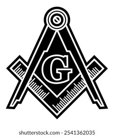 Brújula Cuadrado Illuminati Masón Masónico Masón Masonería Conspiración Club de Regla Sociedad Secreta Logotipo Iconos Signo Signo Símbolo Emblema Insignia Vector EPS PNG Transparente Sin Fondo