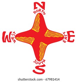 compass star vector