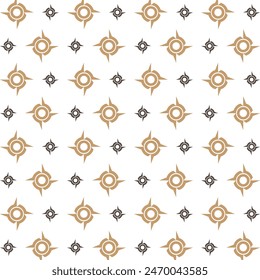 Brújula subjetiva de moda multicolor patrón de repetición diseño de Ilustración vectorial