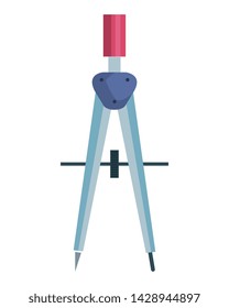 compass supply education isolated icon