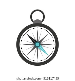 compass travel device icon vector illustration design