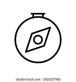 compass, travel icon vector illustration