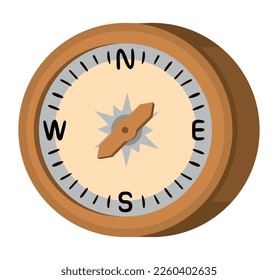 compass travel icon white background