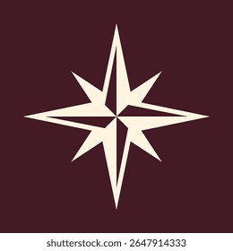 Compass trendy vector art design knockout amazing colorful useful illustration.eps