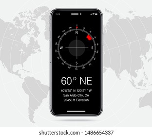 compass mobile application