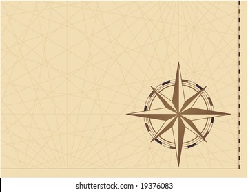 Compass. Vector.