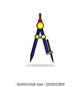 compass vector design on white background