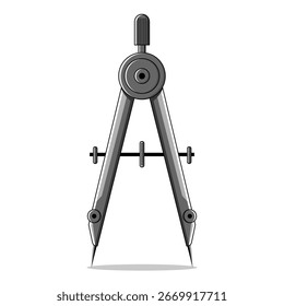 Compass vector for geometry, academic and education