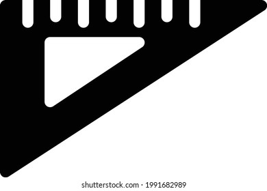 compass vector glyph flat icon