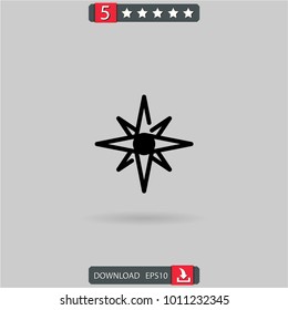 compass vector icon